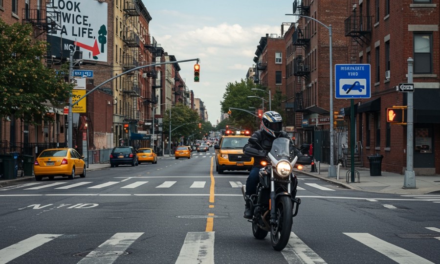 NYPD motorcycle safety initiatives