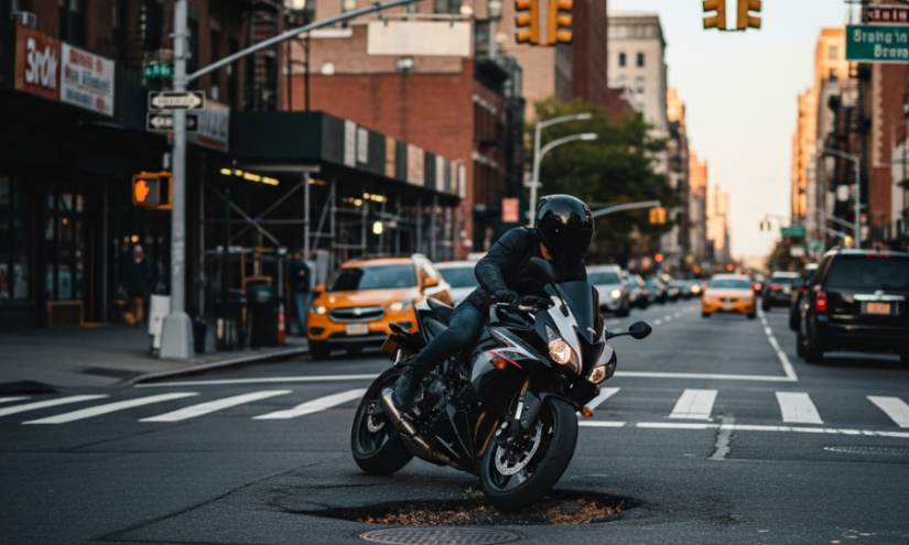 Motorcycle Accident Lawyer Bronx Pothole Compensation